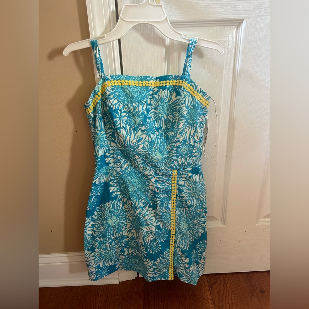 Lily Pulitzer Lion in the Sun Romper Dress